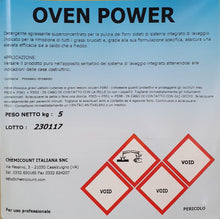 Carica l&#39;immagine nel visualizzatore di Gallery, Detersivo OVEN POWER professionale per forni 4x5Lt (20 Lt) - Valtservice Grandi Impianti
