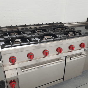 Cucina 6 fuochi GAS - Valtservice Grandi Impianti